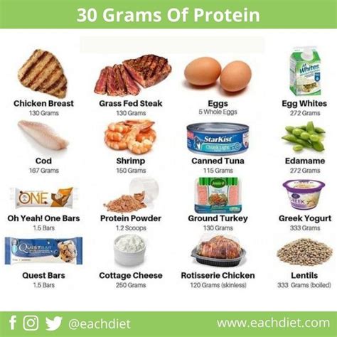 High Protein Diet Eachdiet High Protein Diet Recipes Protien Diet High Protein Low Carb