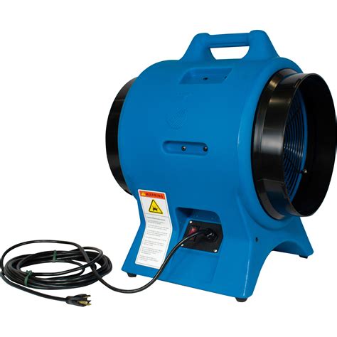 Schaefer Americ Confined Space Ventilation Blower Fan — 12in 1 Hp