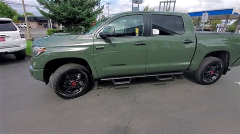 2020 Tundra TRD Pro - New Army Green Color - YouTube