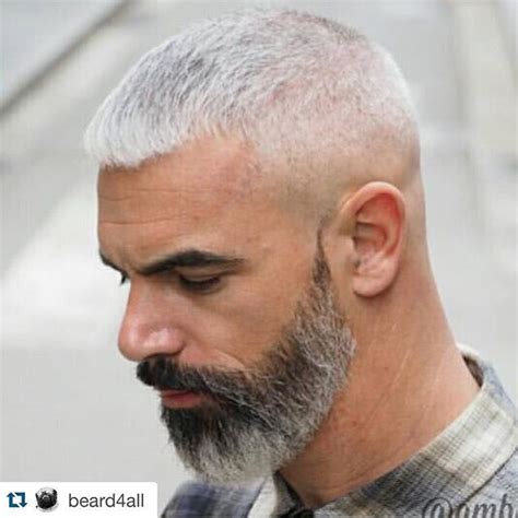 Its advantage is its aristocratic look. Best Blackwhite Beard By Jo | Grey hair men, Older mens ...