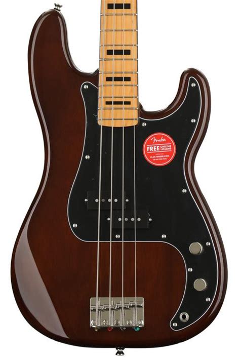 Squier Classic Vibe 70s Precision Bass Walnut Sweetwater