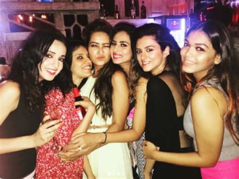Sargun Mehtas Extended Birthday Celebrations With Her Girl Gang