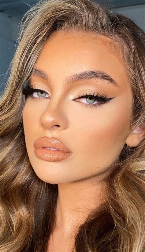 49 incredibly beautiful soft makeup looks for any occasion neutral look winged