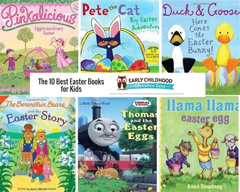 The 10 Best Easter Books For Children Early Childhood Education Zone