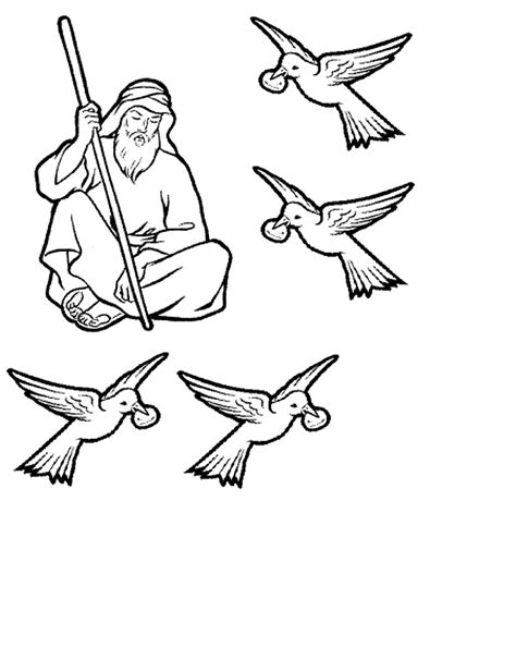 Here are some fun facts to share with the children to help them understand the story. Elijah Coloring In The Cave Coloring Pages