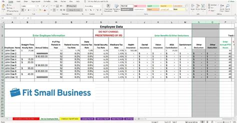 How To Do Payroll In Excel In Steps Free Template Payroll Template