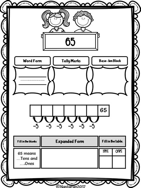Place Value For First Graders Worksheets Worksheetscity