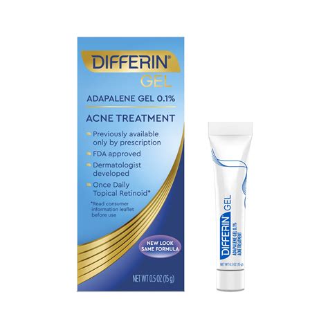 Differin Differin Adapalene Gel 01 Acne Treatment