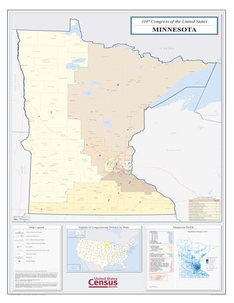 Minnesota Congressional District Map Free Download