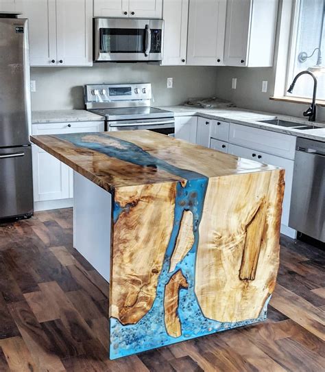 Diy Epoxy Countertops Over Wood Epoxy Resin For Bar Tops Tabletops