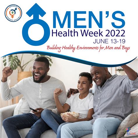 Mens Health Week To Promote Health And Wellness Government Of The