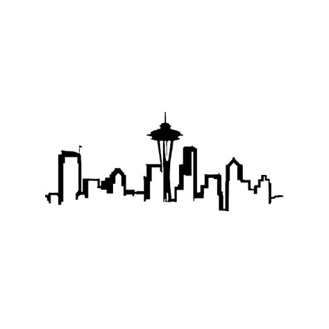 The houzz identity should always be reproduced from approved artwork. Sea-Rious | SEATTLE SKYLINE DECALS | Seattle skyline ...