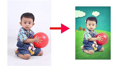 Cara Ganti Background Foto Anak Kecil Seperti Di Studio Foto Adobe