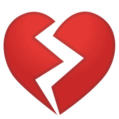 Broken Heart Emoji Clipart Free Download Transparent Png Creazilla