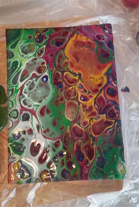 How To Use A Color Wheel With Acrylic Pouring