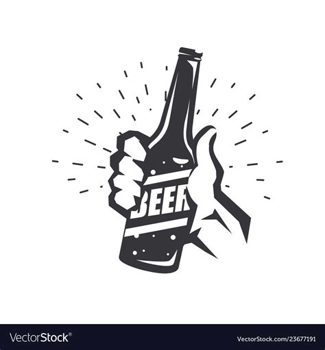 Exclusive Logo 486675 Beer Hand Shaka Logo Ph