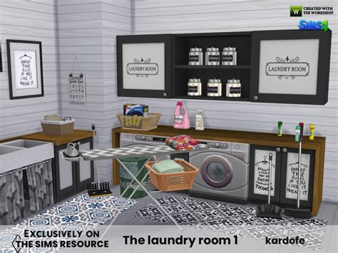 The Sims Resource The Laundry Room 1