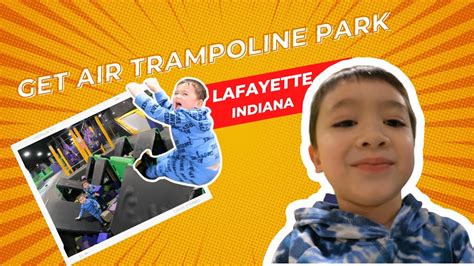 Fun At Get Air Trampoline Park Lafayette Indiana Youtube