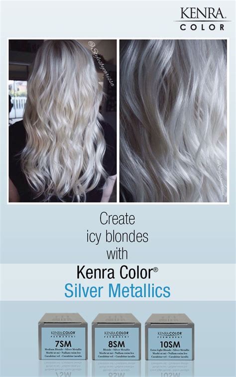 Ice white beyond blonde by hair for heroes. Image result for white hair with kenra silver metallic ...