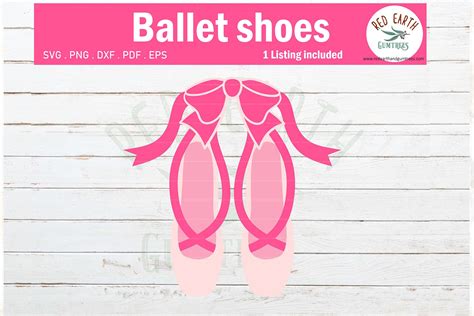 Download Ballerina shoes with bow, ballet slippers with bow SVG,PNG ...