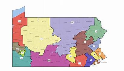 Congressional Pennsylvania District Map Pa State Court