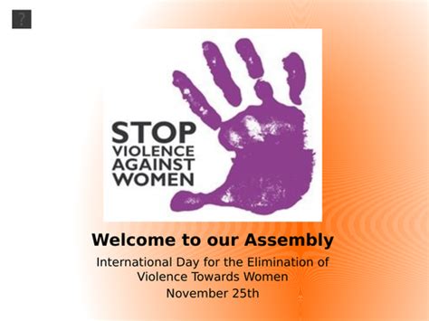 Violence Against Women Assembly Teaching Resources