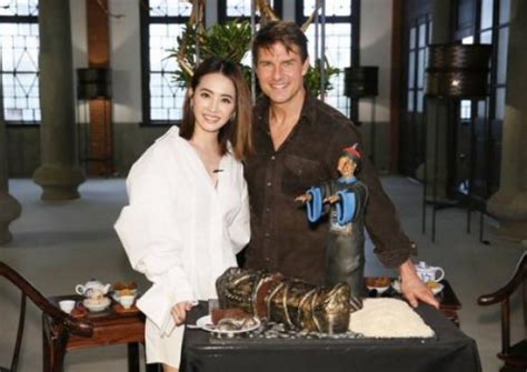 Tom cruise hasn't seen daughter in two years. Jolin Tsai surprises Tom Cruise with scary-looking ...