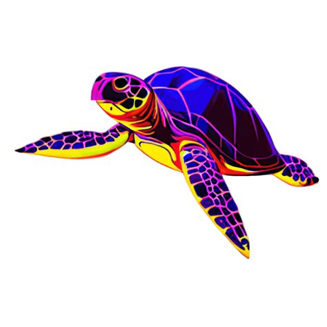 Glitzernde Meeresschildkröten Grafik · Creative Fabrica