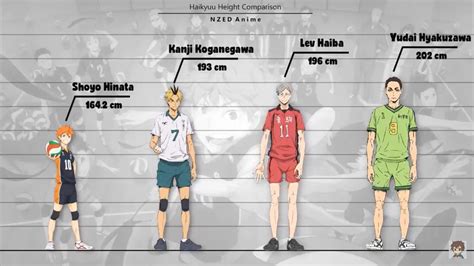 Characters that have not appeared in the anime are represented with art from the manga. Haikyuu Anime Height - Anime Wallpaper HD