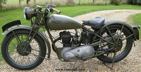 1936 7 triumph military 3s 350cc original war office test bike