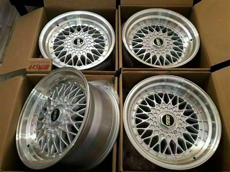 New 16 Alloy Wheels Bbs Style Deep Dished Alloys 4 Stud Rs Wire Mesh