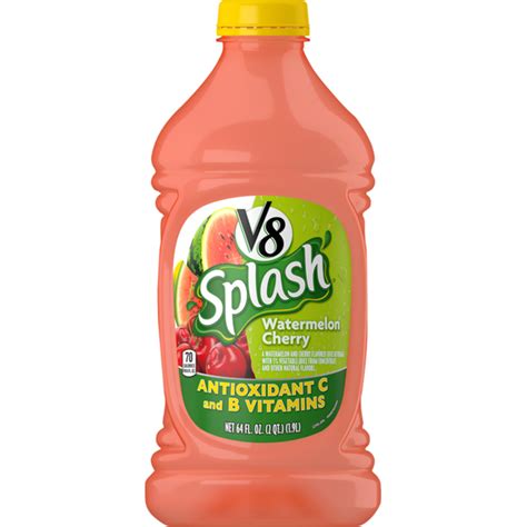 V8 Juice Drink Watermelon Cherry 64 Fl Oz Instacart