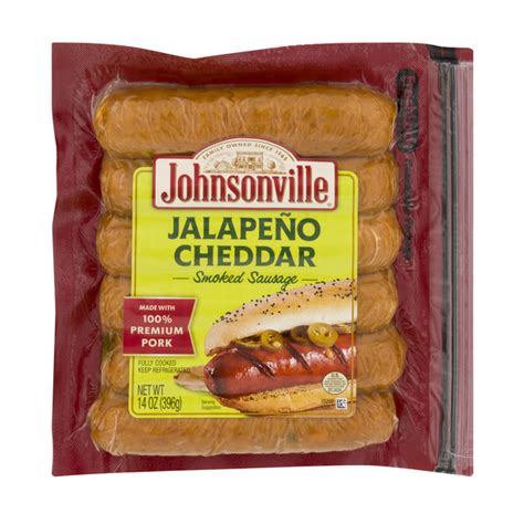 Save On Johnsonville Sausage Jalapeno And Cheddar Smoked 6 Ct Order