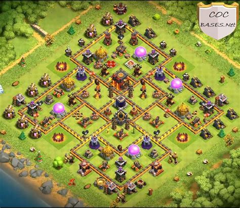 Best TH War Base Links New Anti Stars COC Bases