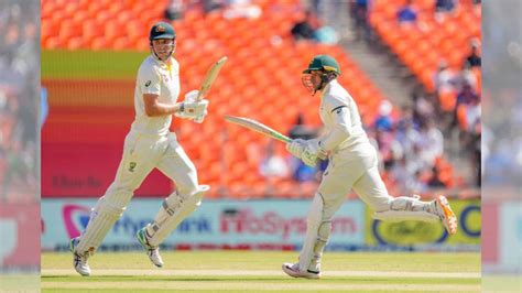 Ind Vs Aus 4th Test Khawaja Century Gives Australia Edge Over India On