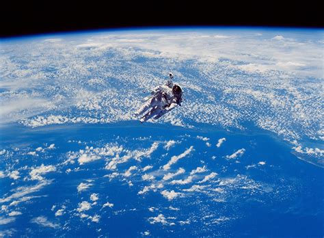 Astronaut In Space Free Stock Photo Public Domain Pictures