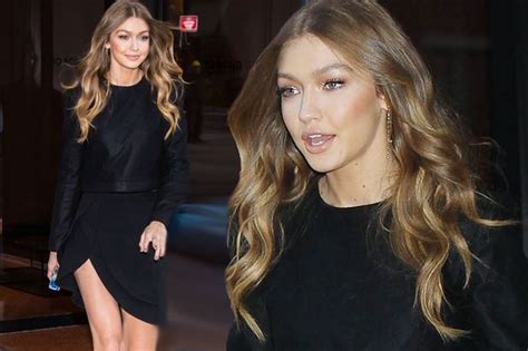 Gigi Hadid Was Dressed In A Poncho For First Ever Tommy Hilfiger Show As She Wasn T Tall Enough