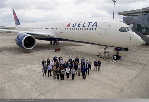 Delta To Be First Us Airline To Fly The A350 900 Xwb Iasa Ev