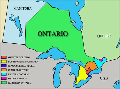 Ontario Canada Map Images