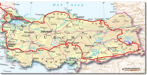 Le mappe turchia per il download. cartina turchia