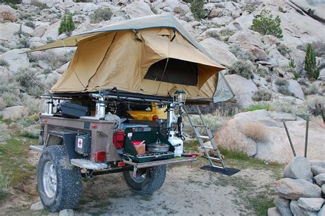 Our New M416 Trailer With Roof Tent Camping Trailer Overland Trailer