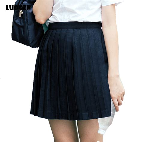 Xs 3xl 2022 High Waist Pleated Skirt Anime Cosplay School Uniform