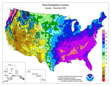 Rainfall Map Of The Us World Map