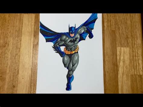 How To Draw Batman Full Body Youtube
