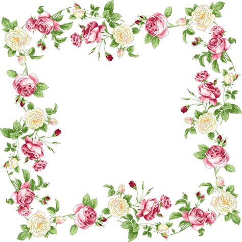 Pin By 2 The Moon And Back On Picsart Frames Decorative Borders Rose