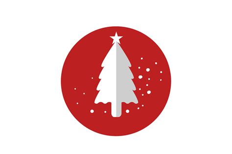 Christmas Tree Red Icon