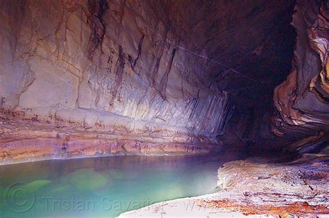 Underground River Clearwater Cave Mulu Borneo