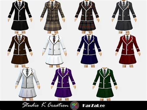 Blazer Tie Uniform Set For Childtoddler At Studio K