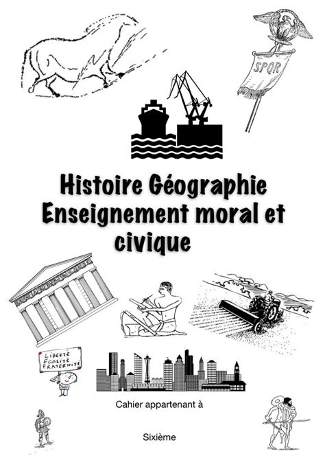 Page De Garde Histoire G Ographie Eme La Galerie