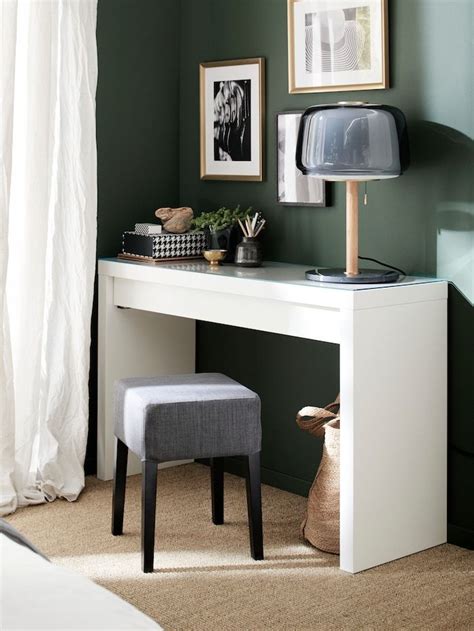 Get great deals on tables & chairs chat to buy. White dressing table MALM, 120 cm width x 41 cm. - IKEA in ...